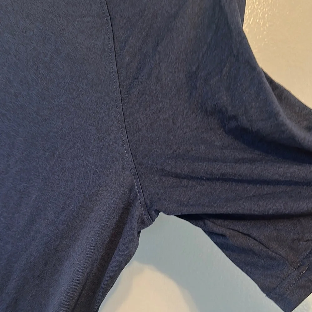 Old Navy Blue Crew Neck Short Sleeve Tee Cloud 94 soft fit